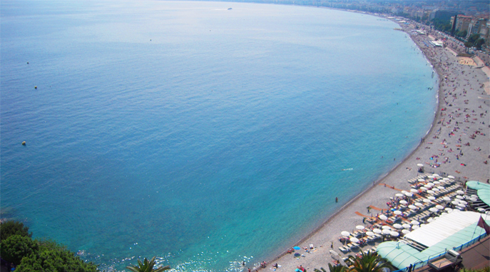 Stranden i Nice - semesterlägenhet